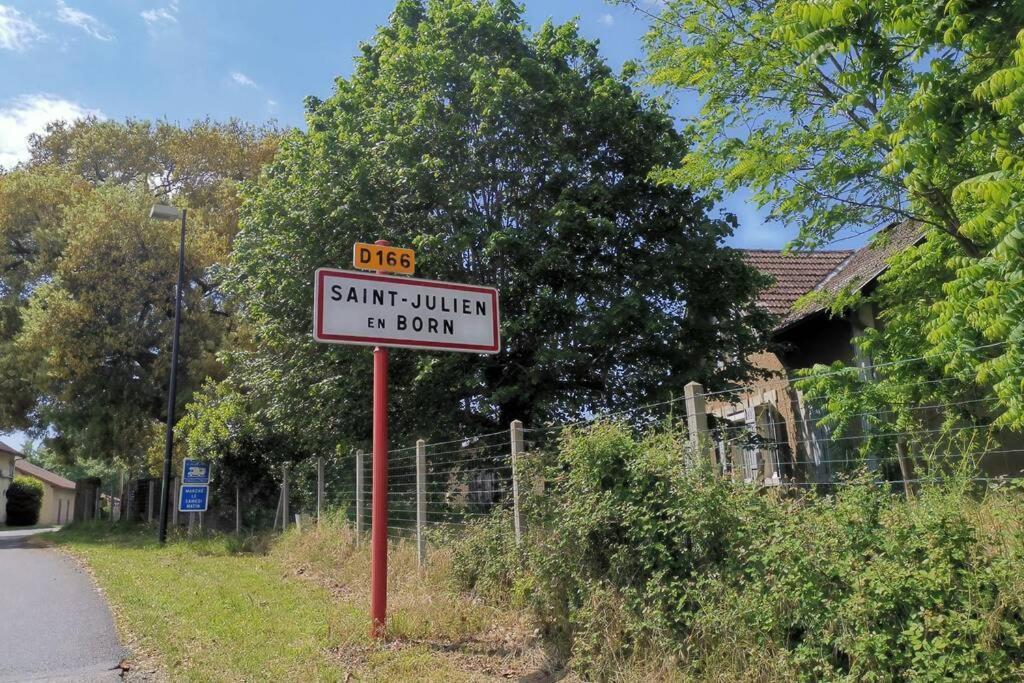 Maison Au Coeur Des Landes, Saint-Julien En Born Bagian luar foto